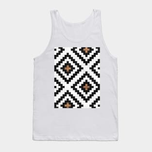 Urban Tribal Pattern No.16 - Aztec - Concrete and Wood Tank Top